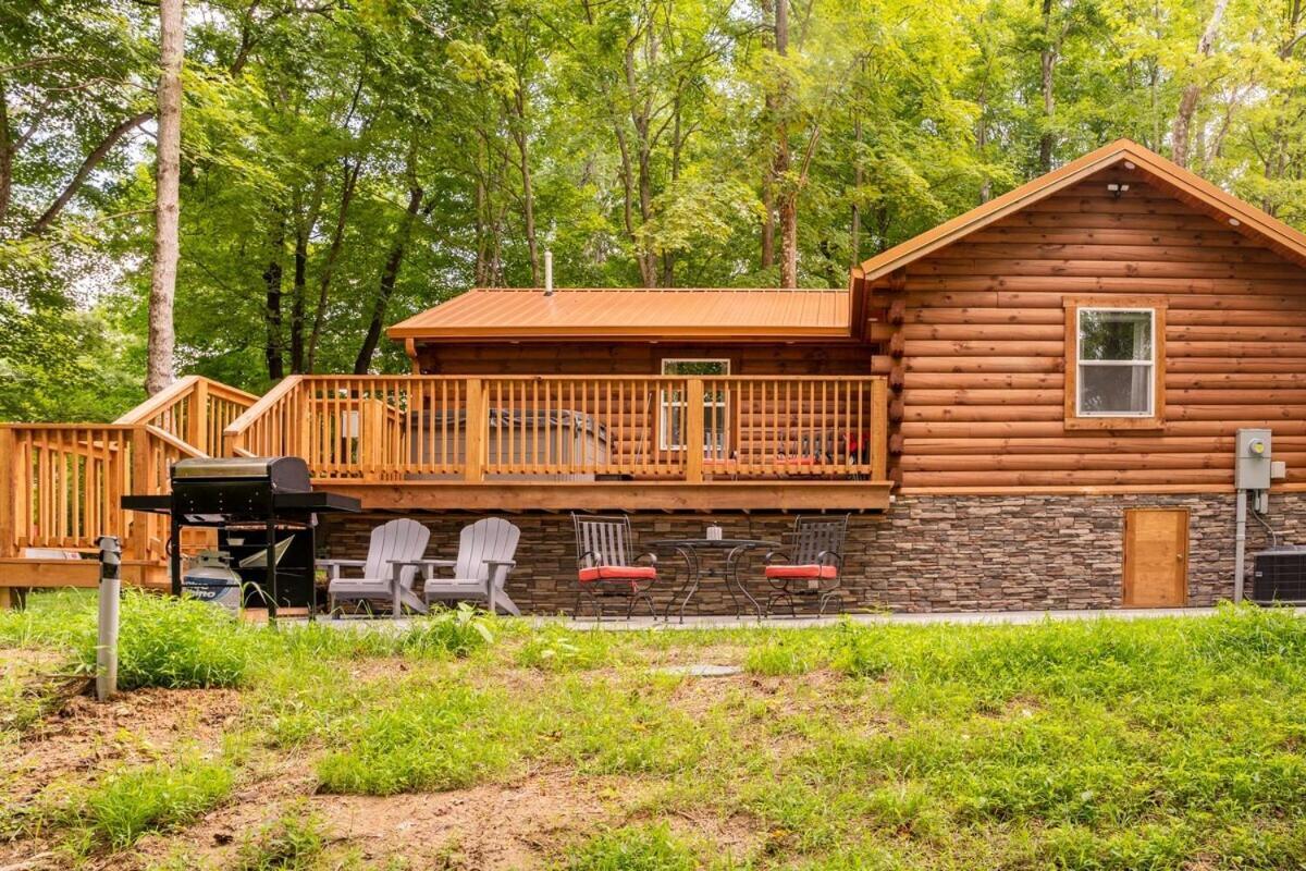 Secluded Wooded Cabin Near The Hocking Hills New Straitsville Exterior foto